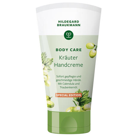 Hildegard Braukmann BODY CARE Kräuter Handcreme SPECIAL EDITION