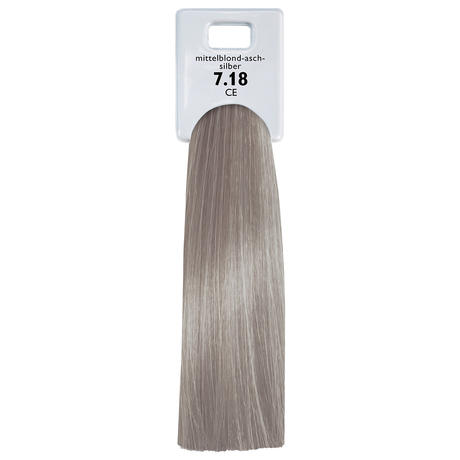 Alcina Color Gloss + Care Emulsion 7.18 Medium Blond As Zilver 100 ml