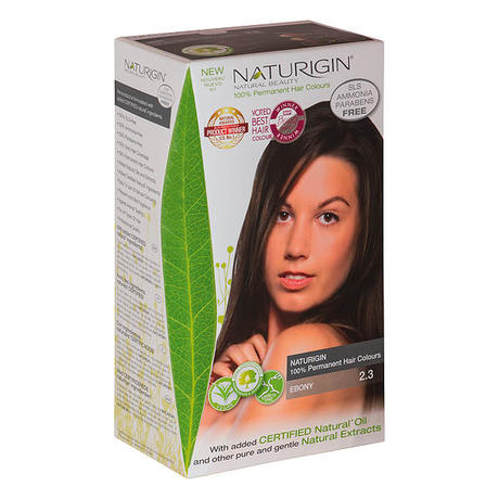 Naturigin Permanent Hair Color Cream Set 2.3 Ebony