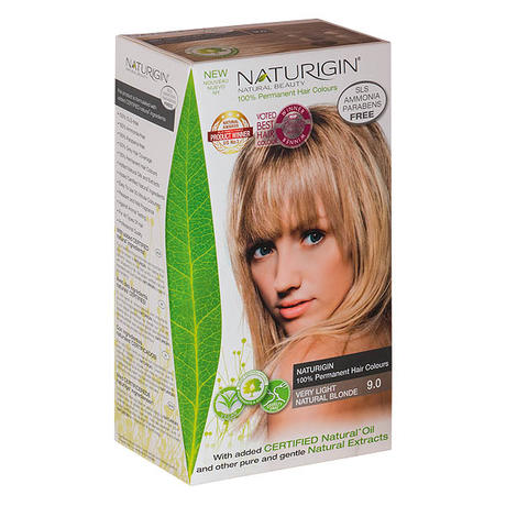 Naturigin Permanent Hair Color Cream Set 9.0 Very Light Natural Blonde