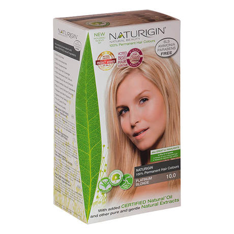 Naturigin Permanent Hair Color Cream Set 10.0 Platinum Blonde
