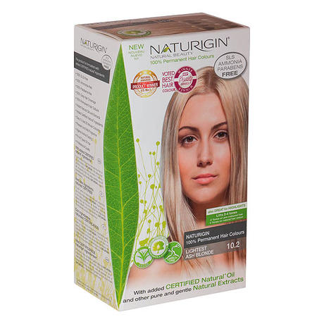Naturigin Permanent Hair Color Cream Set 10.2 Lightest Blonde Ash