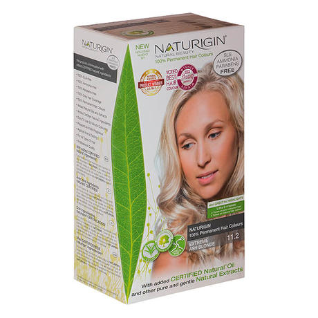 Naturigin Permanent Hair Color Cream Set 11.2 Extreme Ash Blonde
