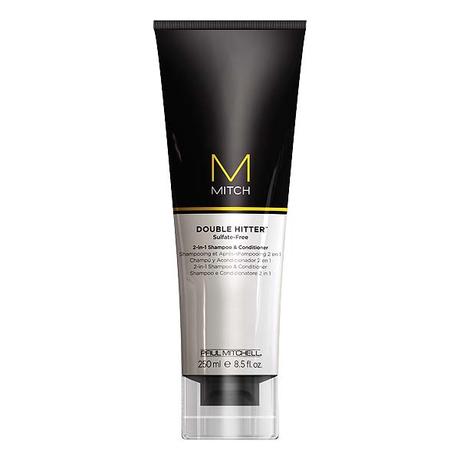 Paul Mitchell Mitch Double Hitter 2 in 1 Shampoo and Conditioner 250 ml