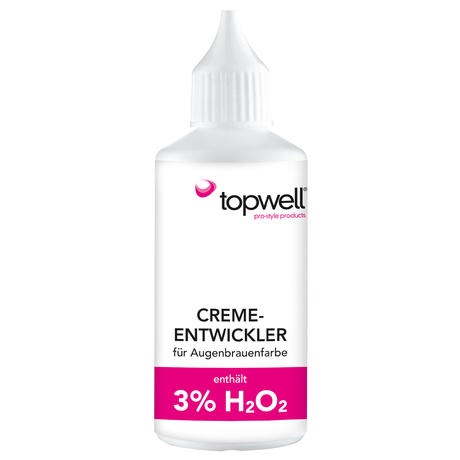 Topwell Développeur crème pour la couleur des sourcils