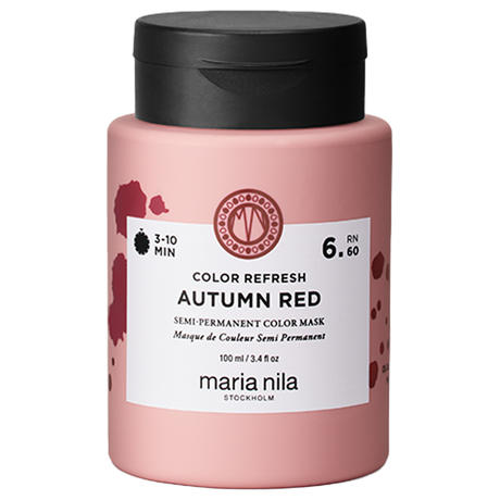 Maria Nila Colour Refresh Farbhaarmaske 6.60 Autumn Red, 100 ml