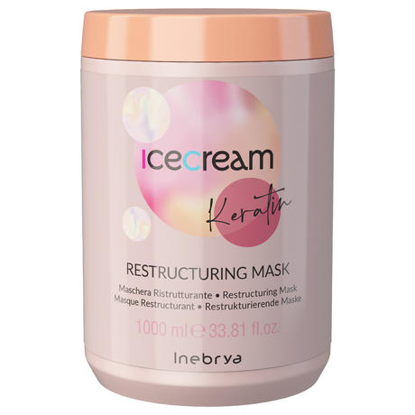 Inebrya Ice Cream Keratin Restructuring Mask 1 Liter