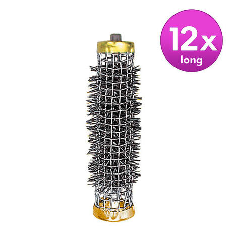   Arricciacapelli a filo con setole Colore oro, Ø 13 mm, per confezione 12 pezzi
