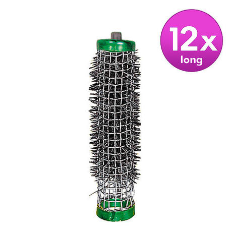   Arricciacapelli a filo con setole Verde, Ø 15 mm, per confezione 12 pezzi