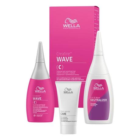 Wella Creatine+ Wave Hair Kit C/S - per capelli colorati e sensibili
