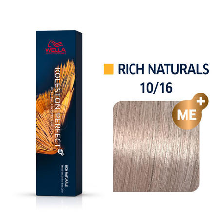 Wella Koleston Perfect Rich Naturals 10/16 Light Light Blond Ash Violet, 60 ml