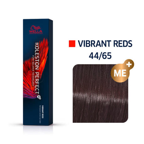 Wella Koleston Perfect Vibrant Reds 44/65 middenbruin intensief violet mahonie, 60 ml