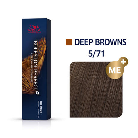 Wella Koleston Perfect Deep Browns 5/71 Frassino marrone chiaro, 60 ml