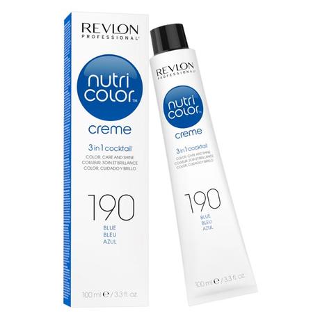 Revlon Professional Nutri Color Creme 190 Blau Tube 100 ml