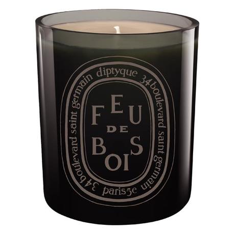diptyque Bougie parfumée Feu de Bois Grey Color