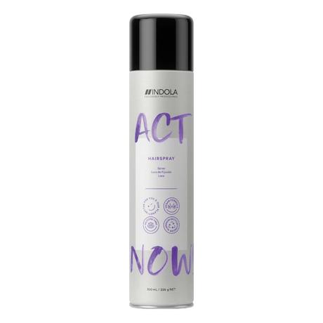 Indola ACT NOW! Hairspray Tenue moyenne 300 ml