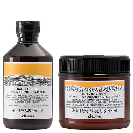 Davines Naturaltech Nourishing Set (Shampoo 250 ml + Maske 250 ml)