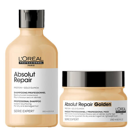 L'Oréal Professionnel Paris Serie Expert Absolut Repair Care Duo Set (Shampoo 300ml + Mask 250ml)