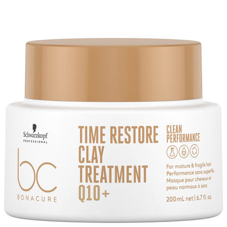 Schwarzkopf Professional BC Bonacure TIME RESTORE Clay Treatment 200 ml