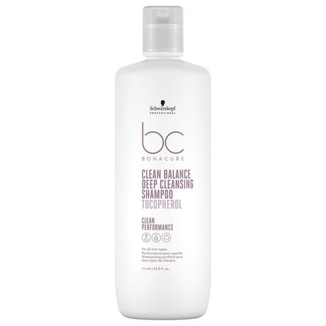 Schwarzkopf Professional BC Bonacure Clean Balance Deep Cleansing Shampoo 1 Liter