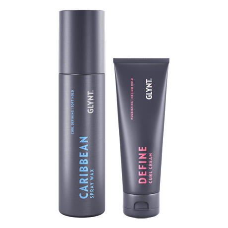 GLYNT Set boucles (Spray Wax 150 ml + Curl Cream 125 ml)