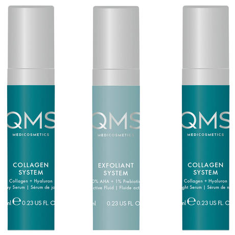 QMS Collagen + Exfoliant Set Strong 3 x 7 ml