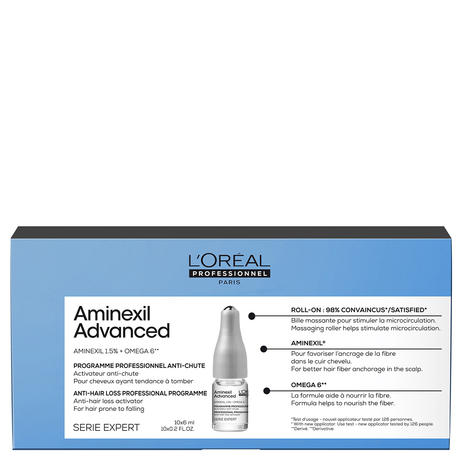 L'Oréal Professionnel Paris Serie Expert Aminexil Advanced Anti Hair-Loss Activator Treatment 10 x 6 ml