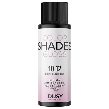dusy professional Color Shades Gloss 10.12 Platin Blond Asch Perl 60 ml