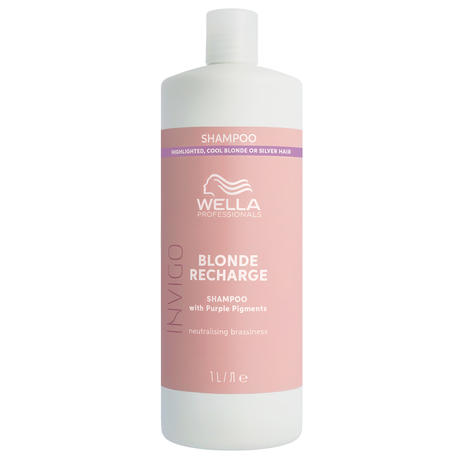 Wella Invigo Blonde Recharge Shampoo 1 Liter