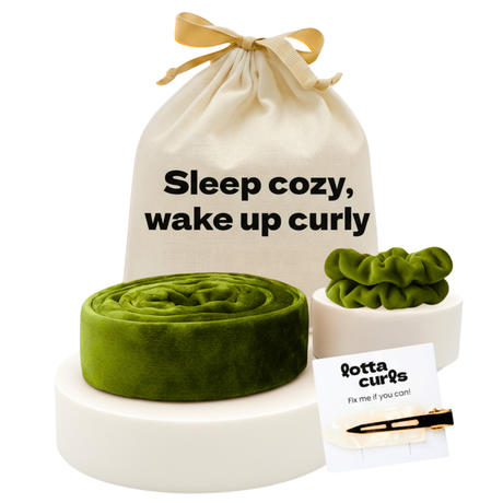 lotta curls Lockenband Set Noble Olive