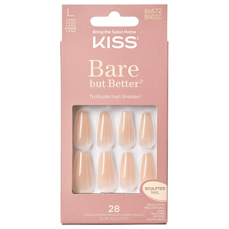 KISS Bare-But-Better Nails - Nude Drama