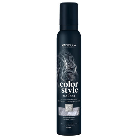 Indola Profession Color Style Mousse Silber 200 ml