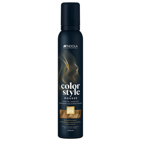 Indola Profession Color Style Mousse Mittelblond 200 ml