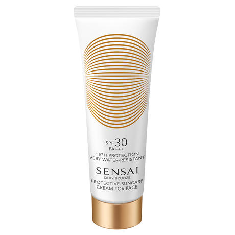 SENSAI SILKY BRONZE Protective Suncare Cream for Face SPF 30 50 ml
