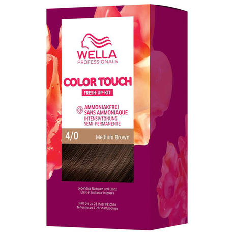 Wella Color Touch Fresh-Up-Kit 4/0 Marrón medio 130 ml