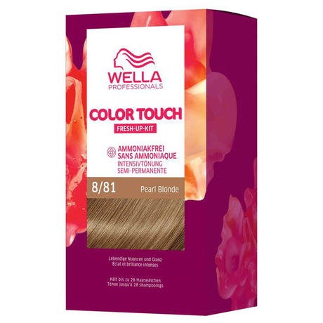 Wella Color Touch Fresh-Up-Kit 8/81 Rubio claro perlado ceniza 130 ml