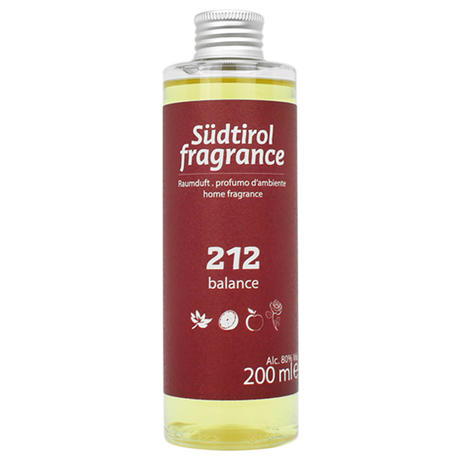 TEAM DR JOSEPH Südtirol Fragrance 212 Parfum d'ambiance Bouteille de recharge 200 ml