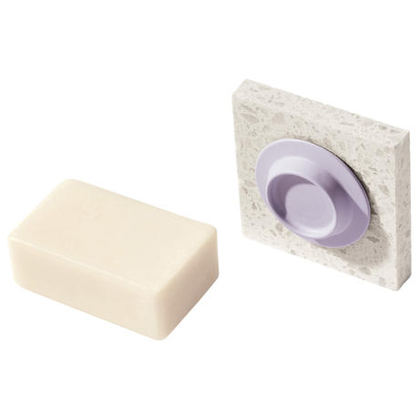 Porta sapone magnetico con ventosa