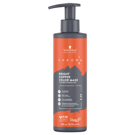 Schwarzkopf Professional Chroma ID Bonding Color Mask 7-77 Bright Copper 300 ml