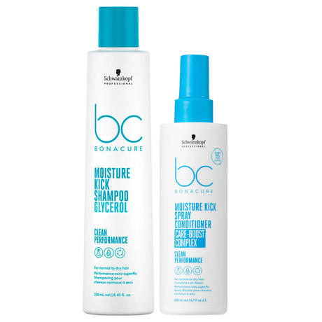 Schwarzkopf Professional BC Bonacure MOISTURE KICK Set (Shampoo 250ml + Conditioner 200ml)