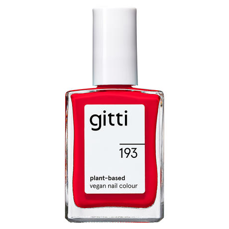 gitti no. 193 Nail Polish Power Red