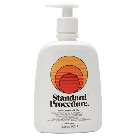 Standard Procedure SPF 50+ Sunscreen 500 ml