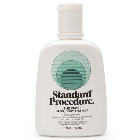 Standard Procedure El lavado de manos, cuerpo y cabello 250 ml