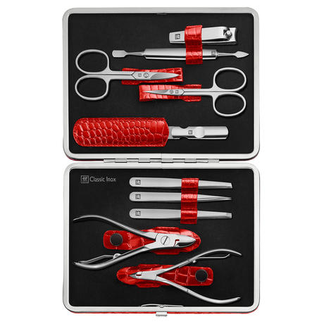 ZWILLING Classic Maniküre Set 10tlg. in Rot