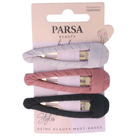 PARSA Beauty Pinces à cheveux en satin