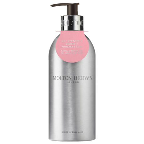 MOLTON BROWN Delicious Rhubarb & Rose Infinite Bottle Gel de bain et de douche