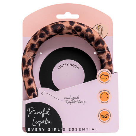 PARSA Beauty Serre-tête en optique léopard