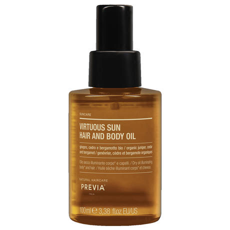 PREVIA Virtuous Sun Olio per capelli e corpo