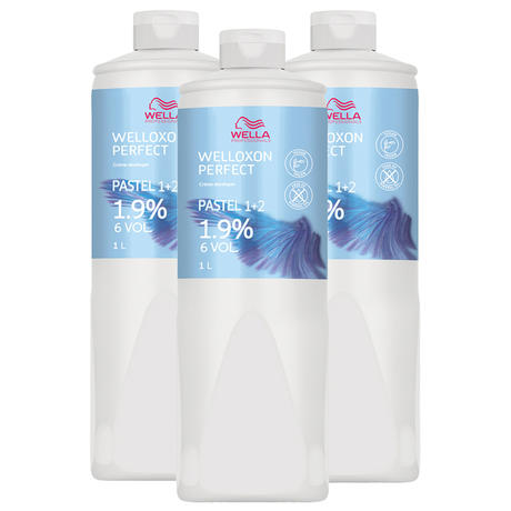 Wella Professionals Welloxon Set de 3 Perfect Creme Developer 1,9 % - 6 Vol.
