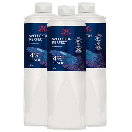Wella Professionals Welloxon Set de 3 Perfect Creme Developer 4 % - 13 Vol.